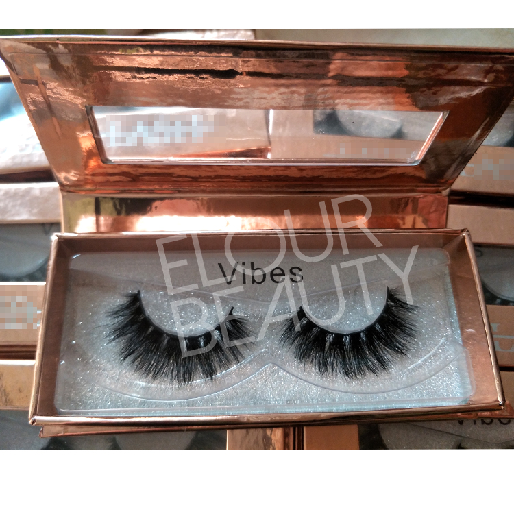 Mink 3D eyelash extensions reviews custom package wholesale 